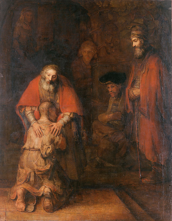 Return of the Prodigal Son. Rembrandt.